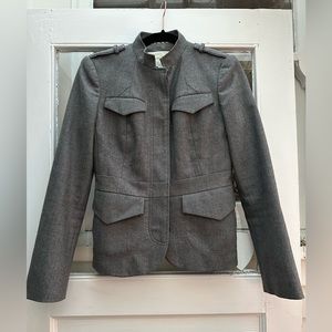 Banana Republic tailored gray wool jacket - Size 2